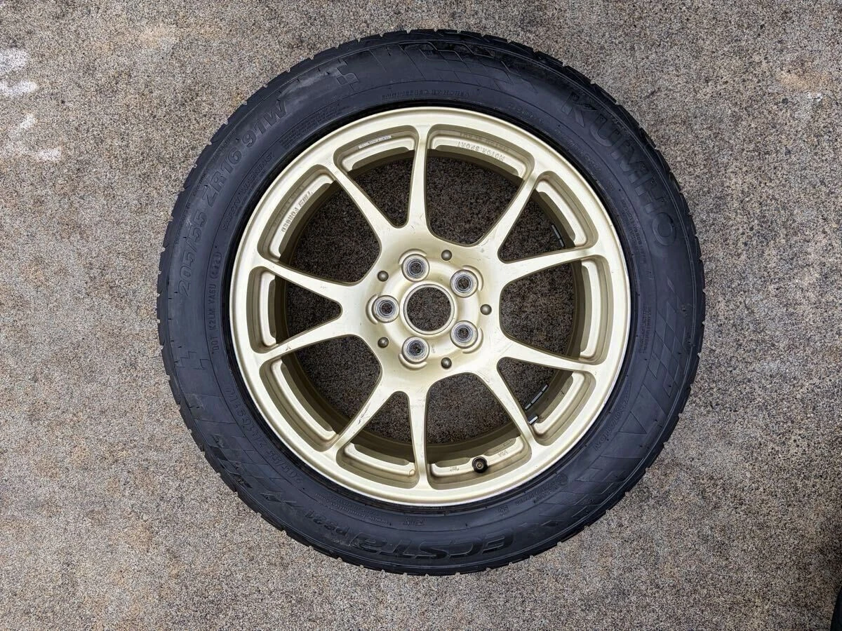 JDM 86 Racing ZN6 BRZ TWS Motorsport T66-F 205/55R 16 4-Book Set No Tires - Image 5