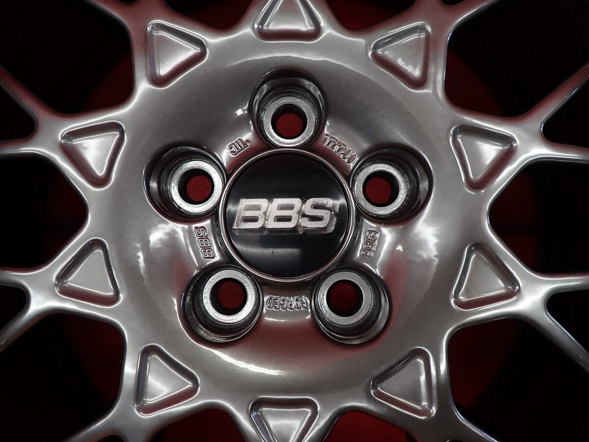 JDM Lightweight 7.1kg 1 pc Subaru genuine BBS used wheels 4Book 7J 17P No Tires - Image 9