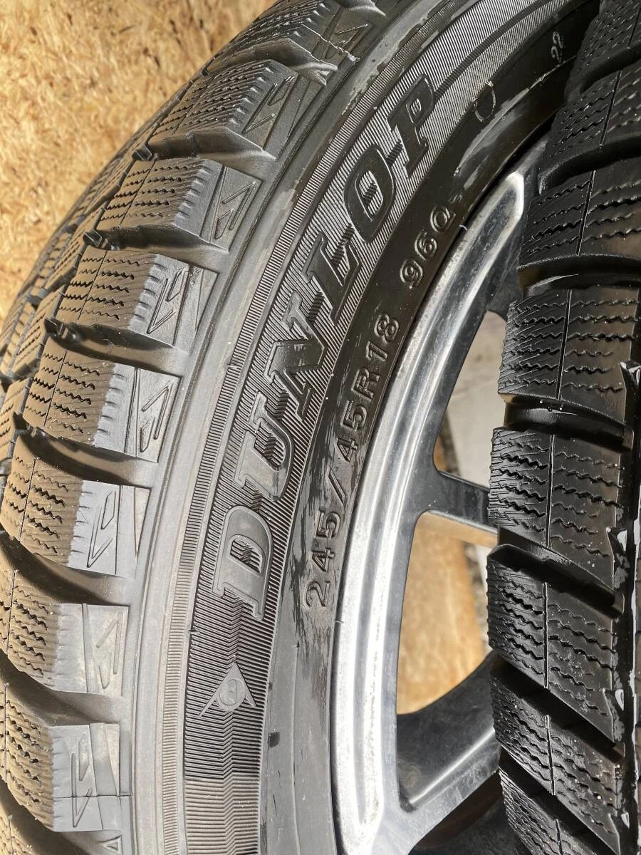 JDM BMW Team Sparco 245/45R18 Genuine Aluminum Wheels 4-Pack 18PCD120 No Tires - Image 9