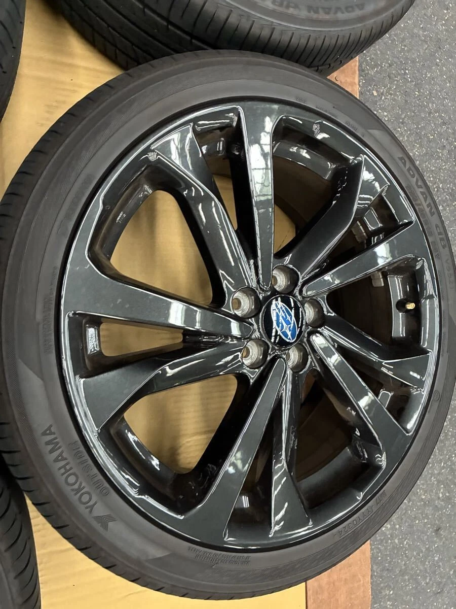 JDM Subaru Impreza Sports STI Sports genuine 18 tire and wheel No Tires - Image 5