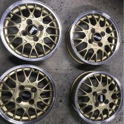 JDM FORGED Subaru Vivio genuine BBS forging wheels 13 inch Sunbar etc. No Tires