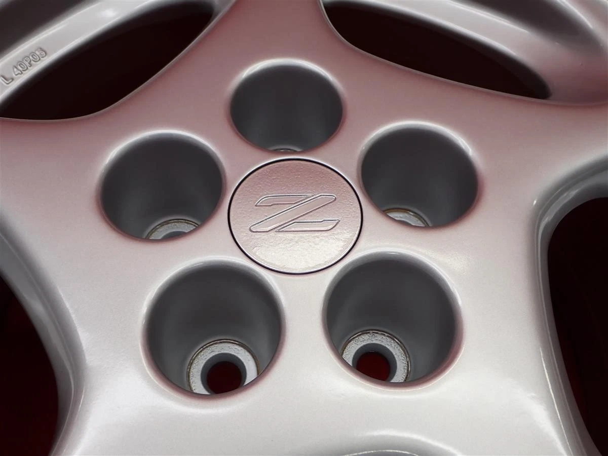 JDM Repainted Nissan Fairlady Z Z32 genuine used wheels 4Book 7.5J 16P No Tires - Image 9