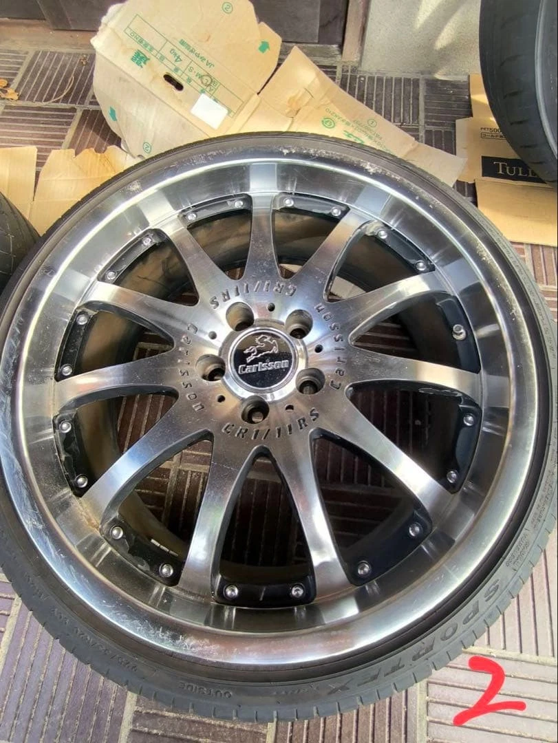 JDM curlson 1/11 RS Black Diamond Edition No Tires - Image 4