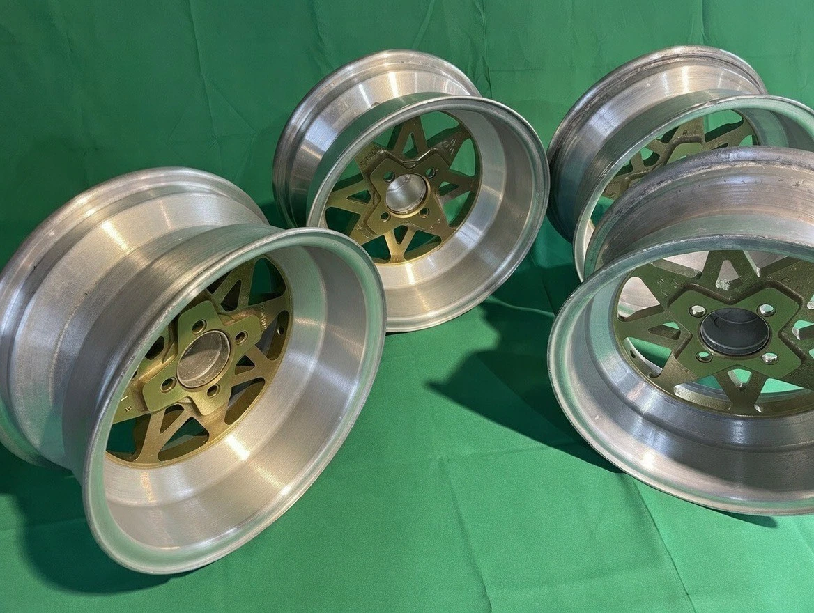 JDM Techno Racing TRV PCD100 4-lug 144 Book Old car deep rim Techno Pr No Tires - Image 4