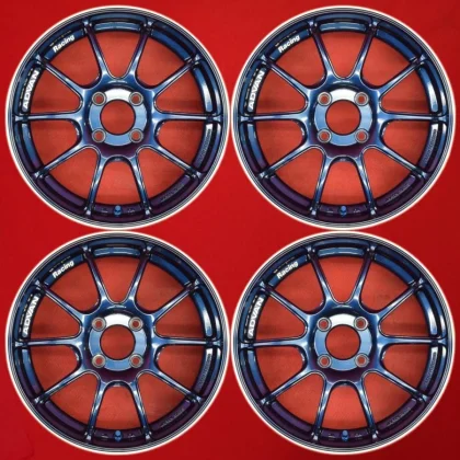 JDM Lightweight 4.8kg per wheel. Used ADVAN Racing RZ2 wheels 4-Bolt 5 No Tires