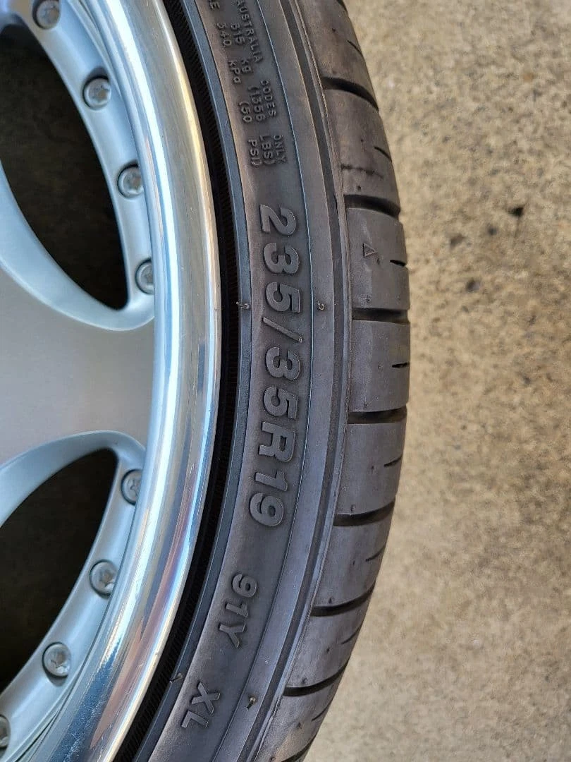 JDM Shallen deep rim rare Shallen AX 199J No Tires - Image 4