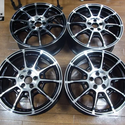 JDM Kyoho AME GALERNA REFINO 177.5J +45 100/5H 4Book set Exhibition it No Tires