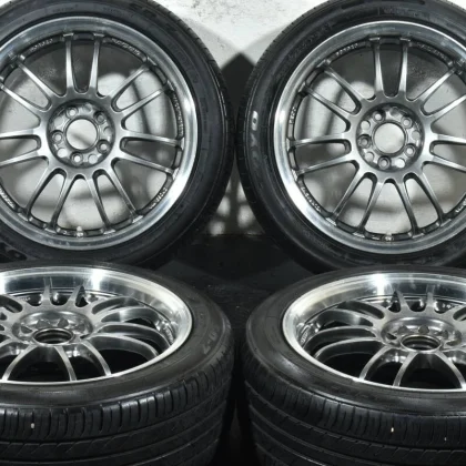 JDM RAYS VOLK RACING RE30 17-inch wheels forged PCD100 7.5J +50 offset No Tires