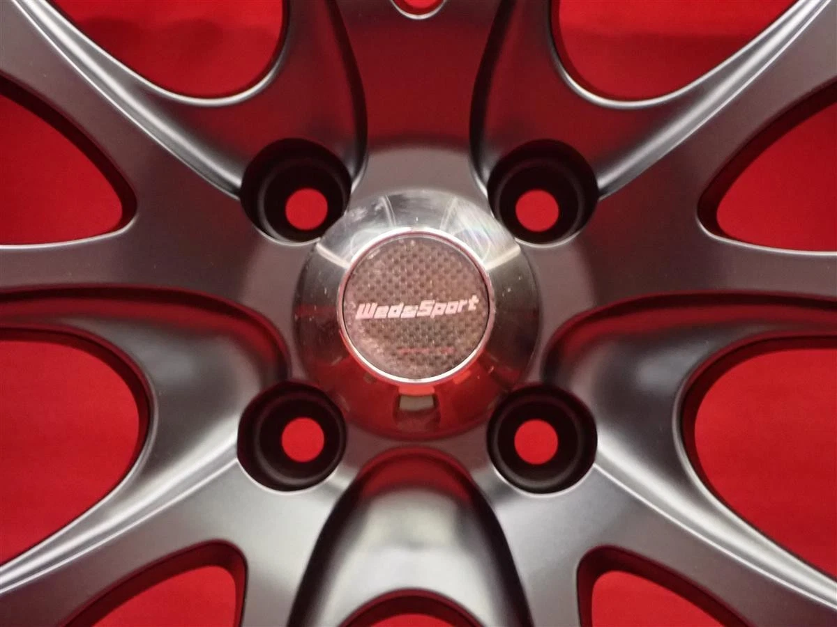 JDM Used AMF lightweight WEDS Wedssports SA-20R wheels 7.7kg each. 4-w No Tires - Image 9