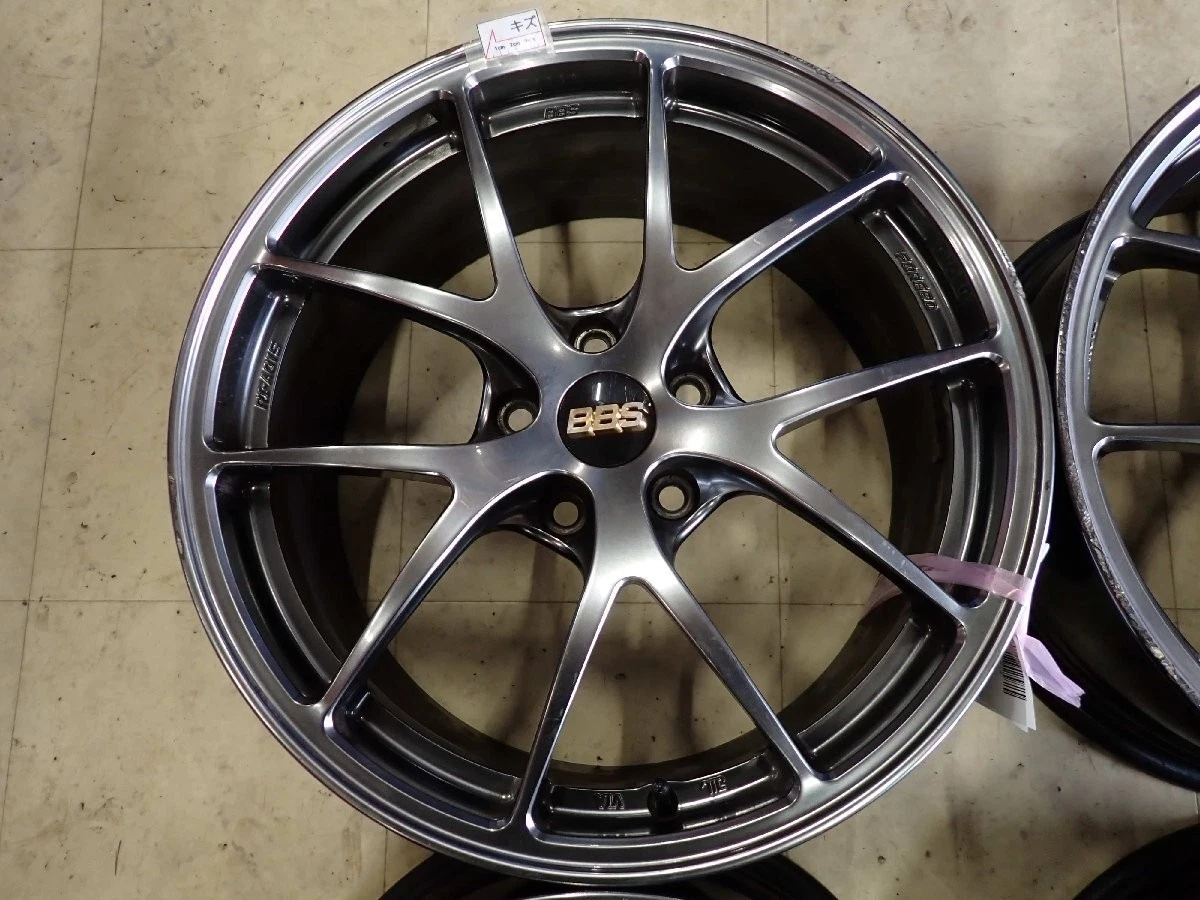 JDM 4Book Company 18x8J BBS RI-A 015 FORGED Aluminum 5-Lug PCD 112mm + No Tires - Image 2