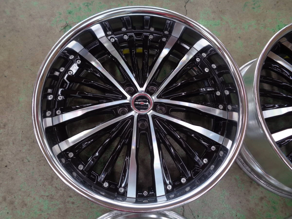 JDM Deep Rim KYOHO AME Sharen XR-75 4-Piece Set 8.5J+33 8.5J+18 for Al No Tires - Image 5