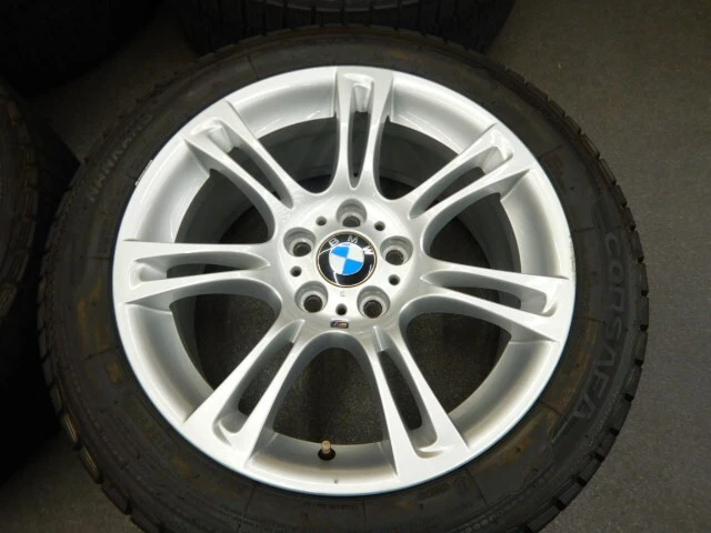 JDM BMW 5 Series F10/F11 double spoke styling 350 8J-18+30 5-120 + COR No Tires - Image 2