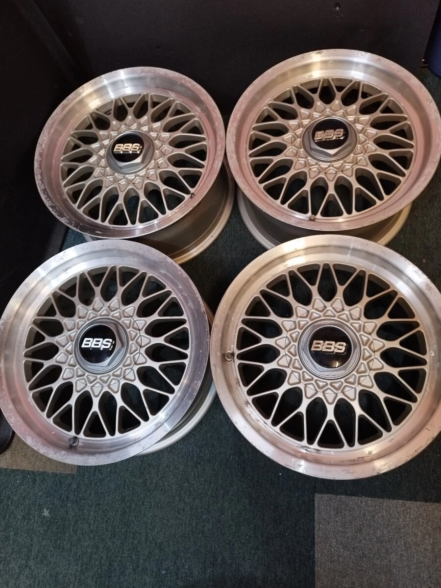 JDM BBS RG031 7J 15GESCHMIEDET forging 45mm offset with cap deep rim