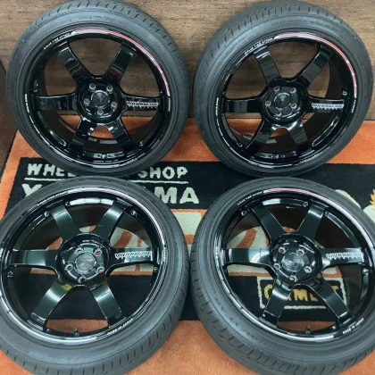 JDM RAYS TE37 SAGA S-plus TIME ATTACK Edition 4Wheels no tire 18x8.5+46 5x114.3