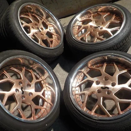 JDM Domestic Odyssey Mark II Van Forged 18-inch Deep Rim 4-Piece Set 9 No Tires