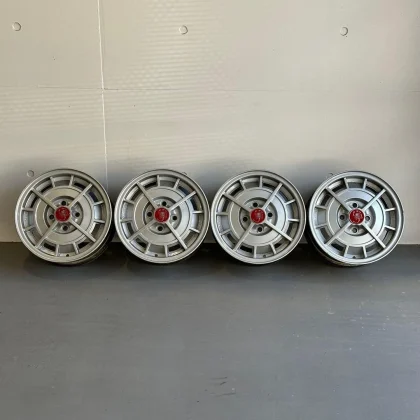 JDM Abarth Black Modra CROMODORA 13x5J wheels 4Book No Tires