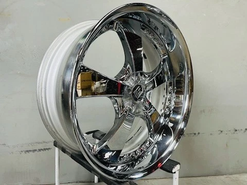 JDM WORK Discontinued LS 105 208.5J +16 114.3/5-Hole 3-Piece O-Disc De No Tires - Image 4