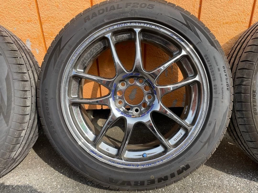 JDM ◇WORK EMOTION CR Kai◇ Bali Mountain Fuga No Tires - Image 3