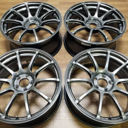 JDM Super 188J +48 & 9J +52 PCD100 ADVAN Racing RSⅡ STI wheels for 86 No Tires