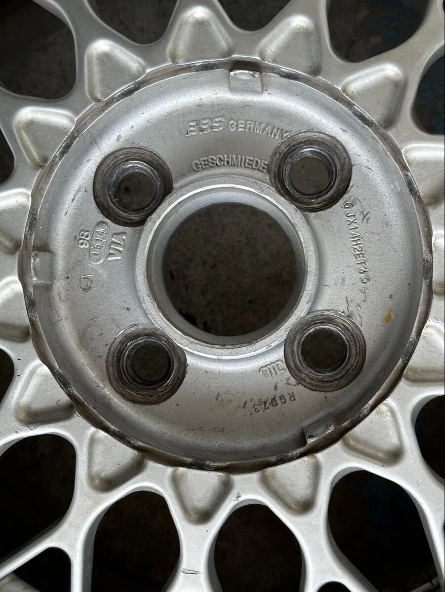 JDM BBS RG073 4Wheels no tires 14x6+45 4x100 - Image 7