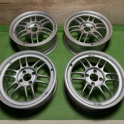 JDM ENKEI RPF1 JAPAN 1717x7J +25 108/4H Used 4-Book Rare PCD108 5-Hole No Tires