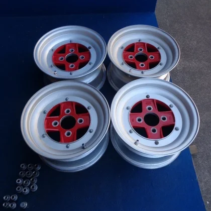 JDM Rare SSR MK-II 7J/+11 PCD 110 M12x1.5 with dedicated rock nuts 4-b No Tires