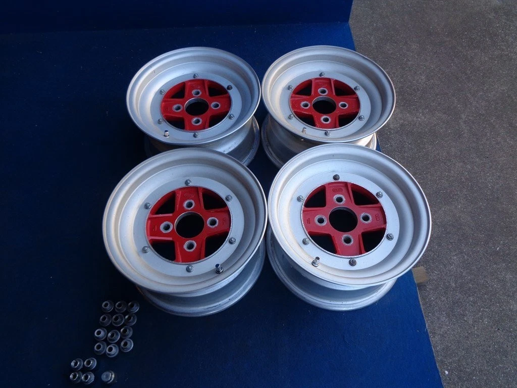 JDM Rare SSR MK-II 7J/+11 PCD 110 M12x1.5 with dedicated rock nuts 4-b No Tires