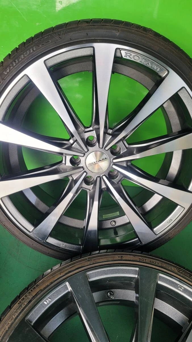 JDM ROJAM Slave 208.5J 245/30R20 95w XL Crown Royal Odyssey for Alphar No Tires - Image 3