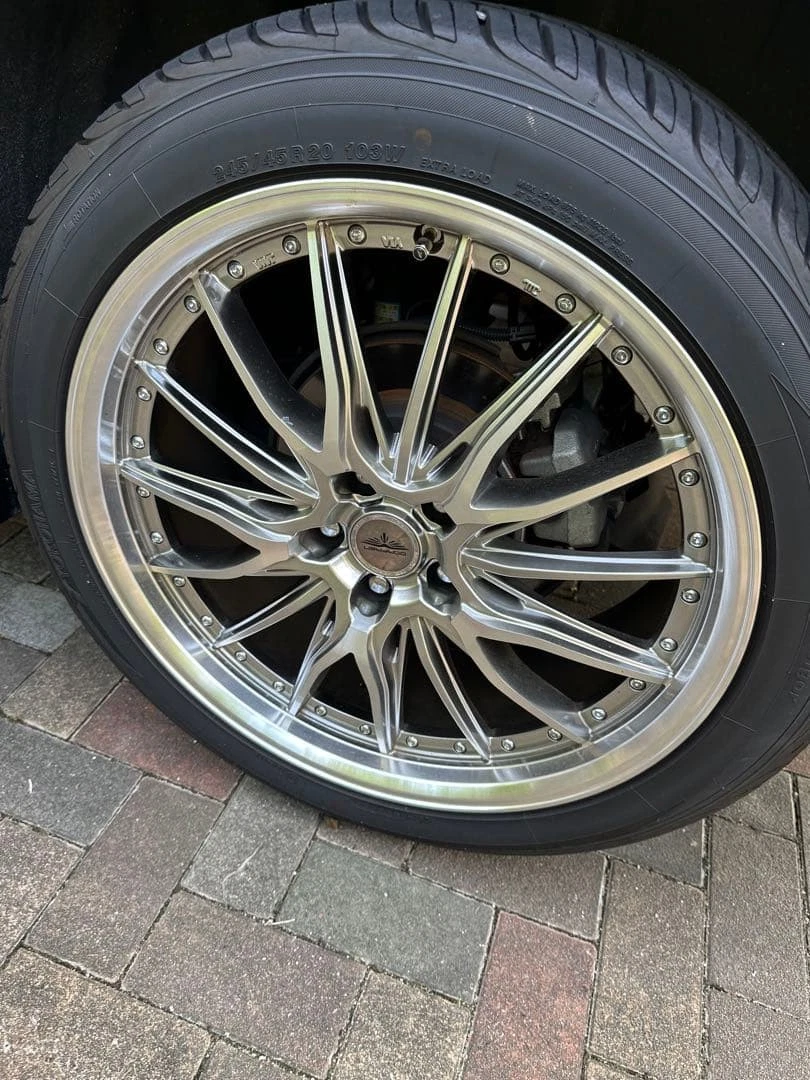 JDM Dolfrenhuber 20-inch wheels and tires for Toyota Harrier and Alpha No Tires - Image 3
