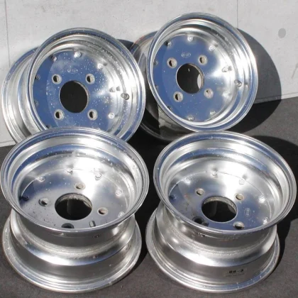 JDM Super PCD110-4H 106J -10 6.5J -17 SSR MK-1 Mark 1 old car Life n36 No Tires