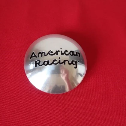 JDM 1 sheet American Racing used aftermarket wheel center cap center c No Tires