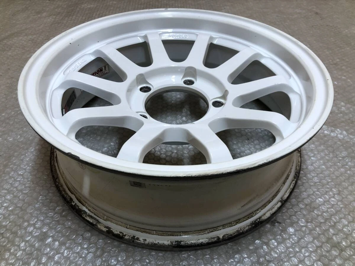 JDM ① Rare RAYS A-LAP-J PRO A-Lap J FORGED 165J -18 Aluminum Wheels Wh No Tires - Image 4