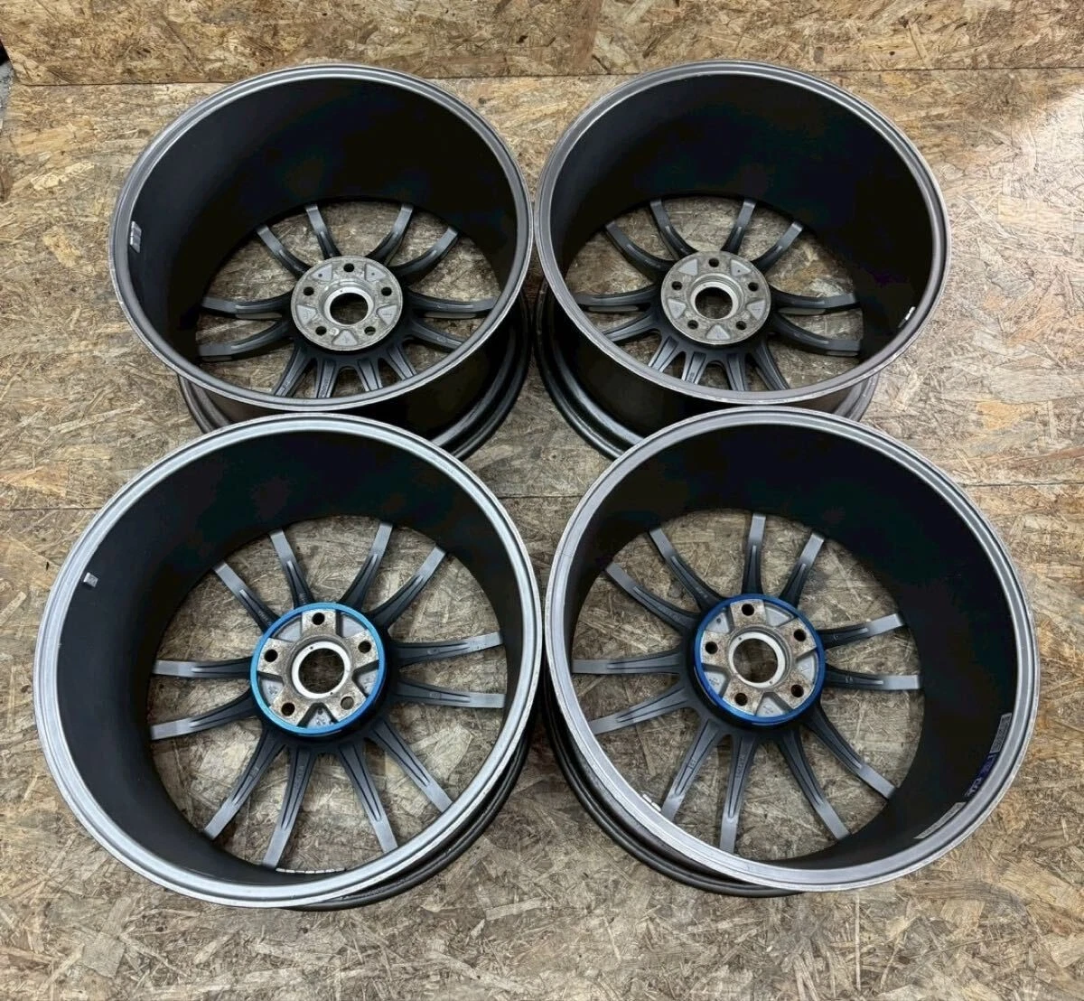 JDM Rare RAYS Gravillage ITS 57 Extreme 199.5J+12 9.5J+43 PCD114.3 5-h No Tires - Image 6