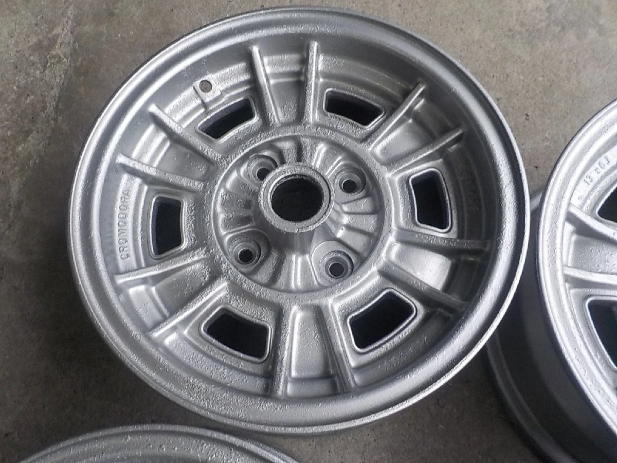 JDM Domestically produced vintage car tin etc. Black Modular 13-inch No Tires - Image 4