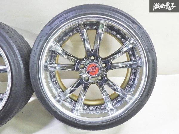 JDM No distortion SSR Vienna Merisia 188.5J+45/9.5J+45 PCD114.3 5-hole No Tires - Image 3