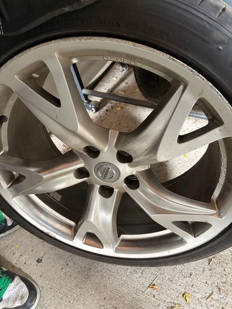 JDM Fairlady Z Z34 genuine wheel set 184Book No Tires