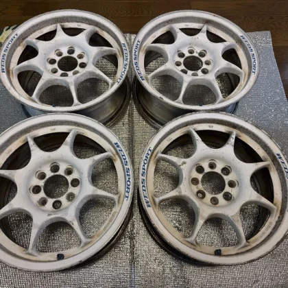 JDM Weds Sport TC05 TC-05 Weds sports 4Wheels 15x6.5+43 4x100