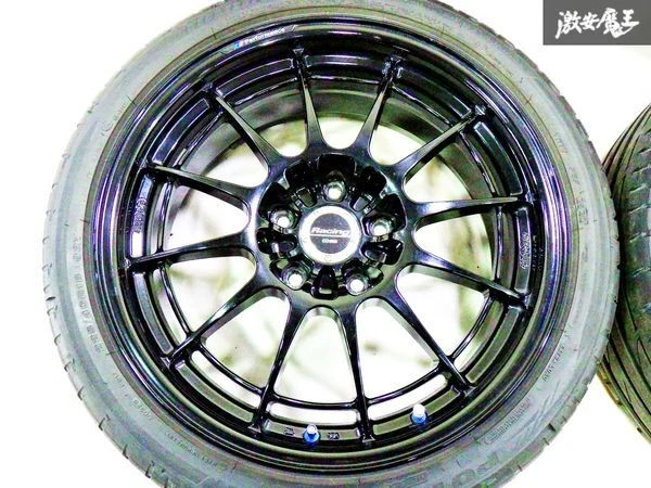 JDM Good condition ENKEI NT03 +M wheels 4-piece set 188J +35 PCD120 5 No Tires - Image 5