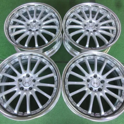 JDM Imported car model: Weds Maverick 815F 8J-19 5x112 +48 offset 66.6 No Tires