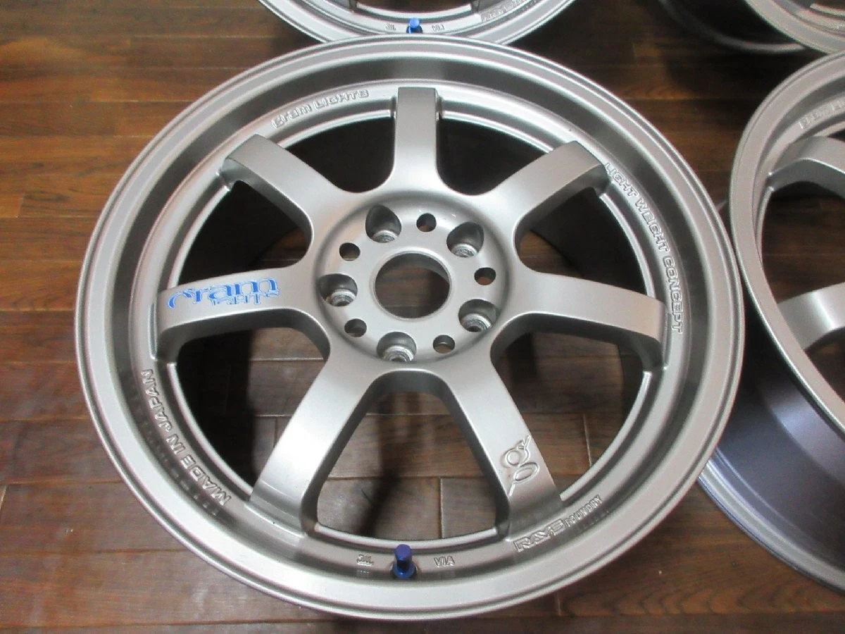 JDM RAYS Gravillage ITS 57S 17in 7.5J+30 8.5J+30 5-hole PCD114.3 Compa No Tires - Image 4