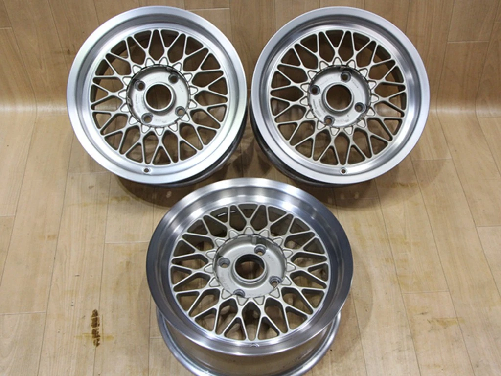 JDM B191 Out-of-print rare BBS RG019 15x6.5J+18 PCD114.3 4-lug 3-wheel No Tires