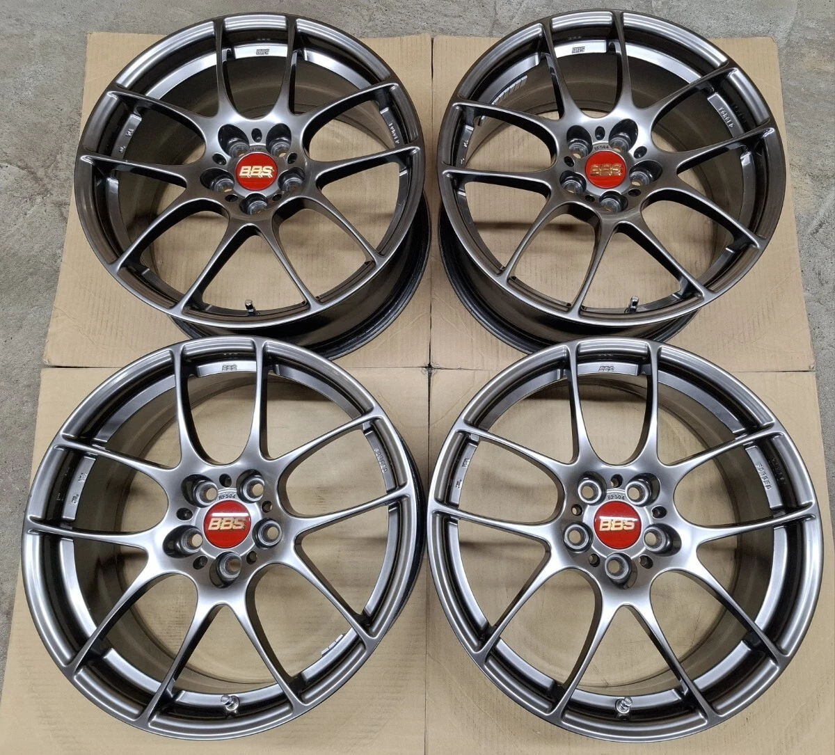 JDM Superb Condition BBS RF Wheels 177.5J 100mm Forging for Subaru Leg No Tires