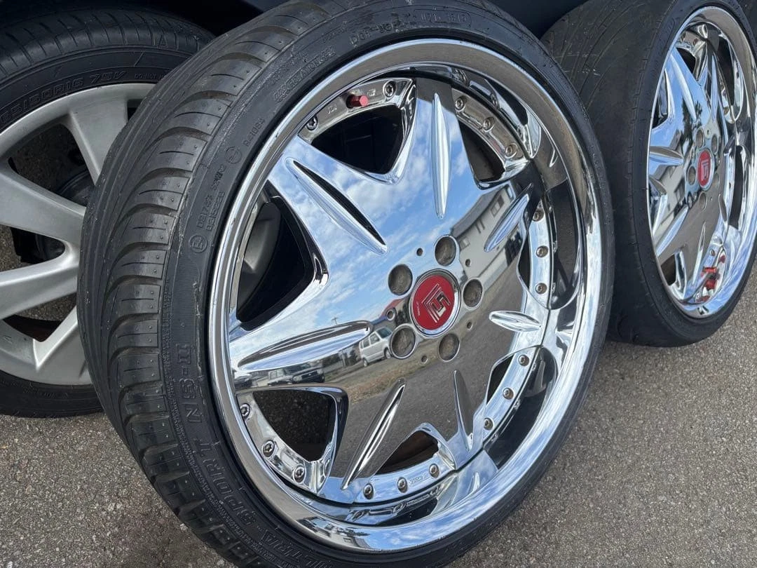 JDM WORK LS 19-inch aluminum wheels No Tires - Image 2