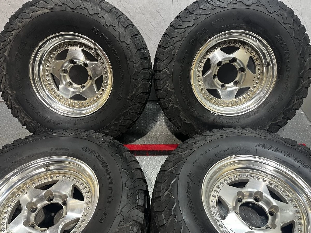 JDM BF Goodrich ALL-Terrain T/A KO2 32x11.50R15LT summer tires on Zyxi No Tires