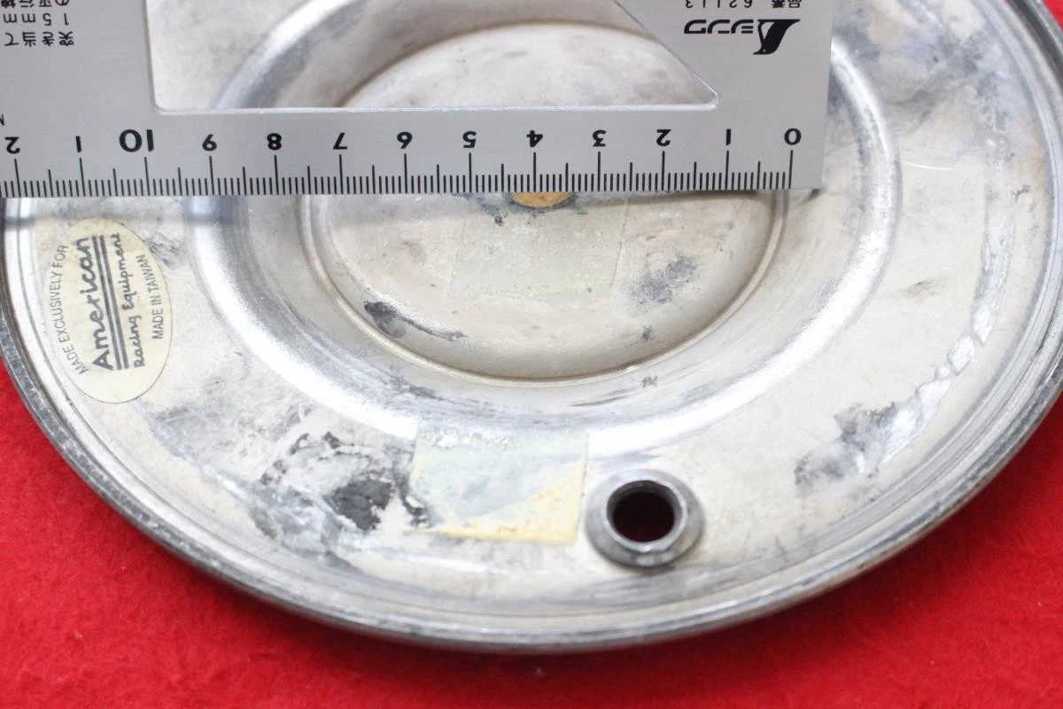 JDM 1 sheet American Racing aftermarket used wheel center plate center No Tires - Image 8