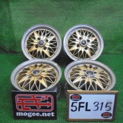 JDM 5FL315 R24 Rare old car Manalei MX-4 14-inch magnesium wheels 4-pi No Tires