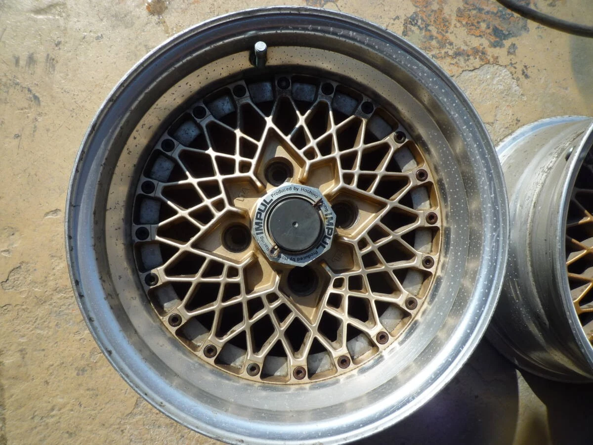 JDM Hoshino Impul 7J Rare Deep Rim No Tires - Image 5