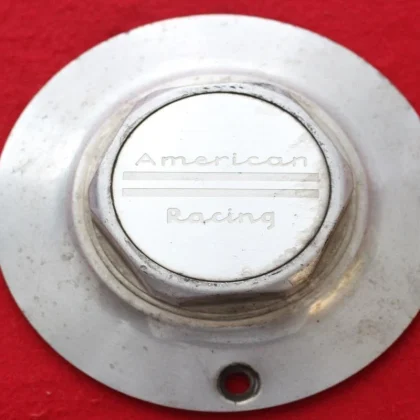JDM 1 sheet American Racing aftermarket used wheel center plate center No Tires