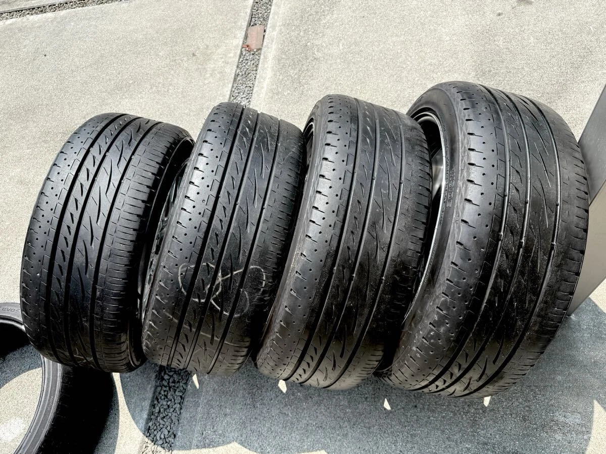 JDM Rare Weds Maverick 709M deep rims plated 245/40R204. Fits Elgrand No Tires - Image 8