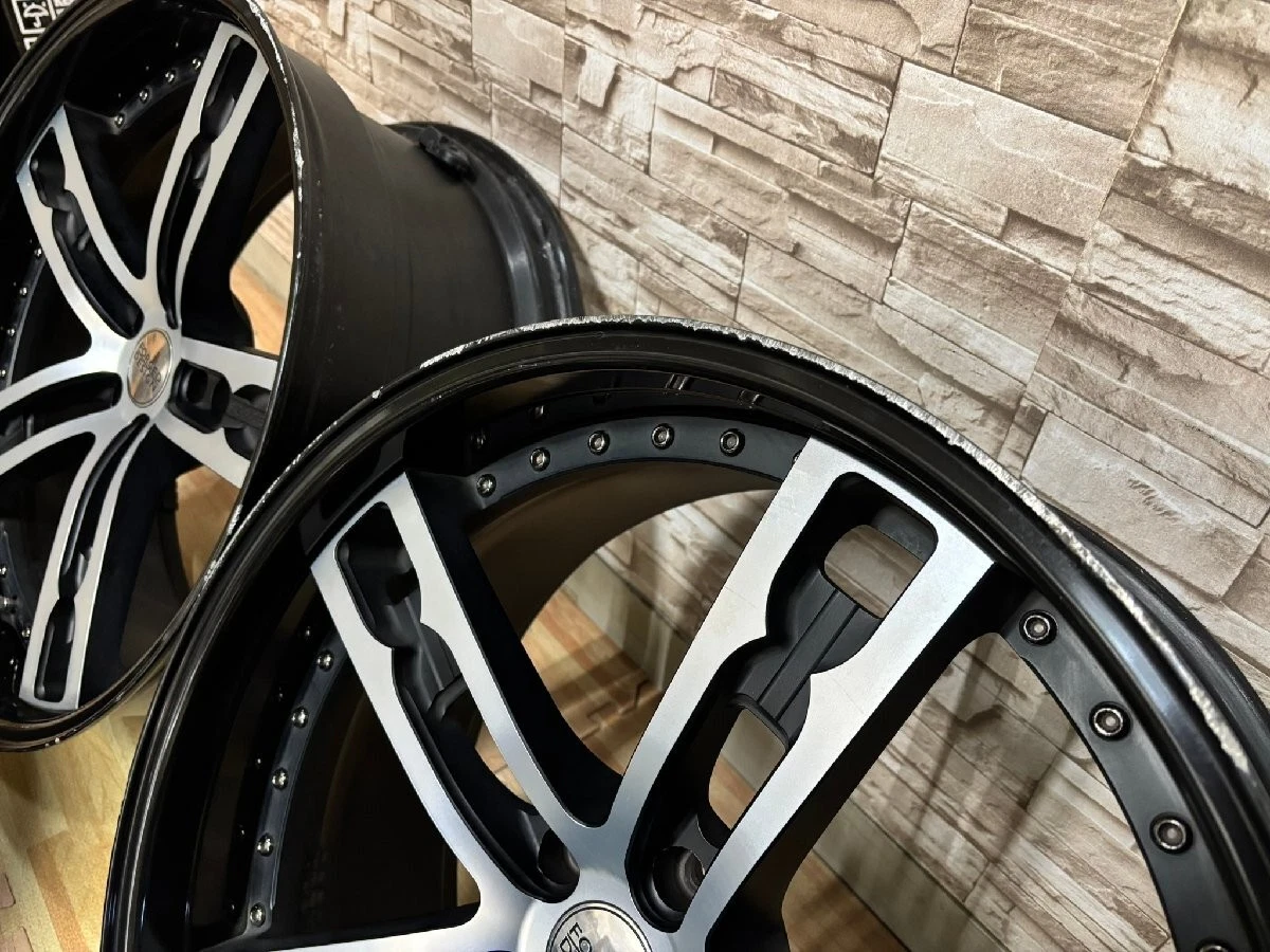 JDM Delivery forging lightweight M'z SPEED FORGED DESIGN 555 225H120 9 No Tires - Image 6